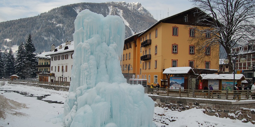 Intricate ice sculptures showcasing incredible artistry in icy surroundings.