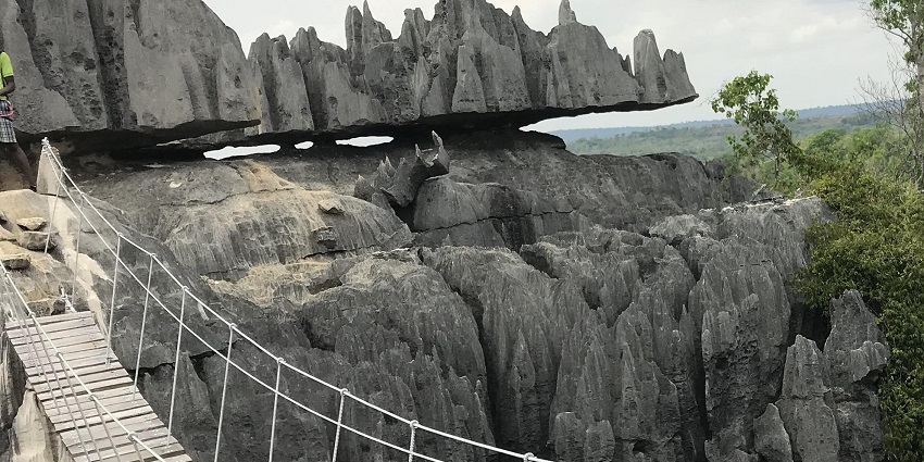 A hike to the Tsingy is one of the things to do in Madagascar