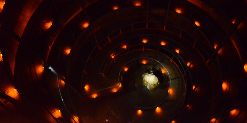 The unique Waitomo Glow worm Caves, a place to visit in New Zealand in November.
