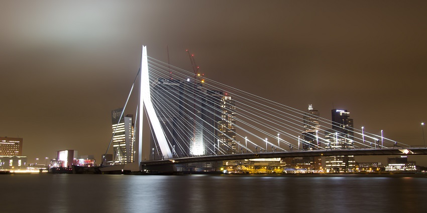 Things to see in Rotterdam include stunning views connecting Rotterdam's waterfront areas