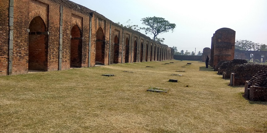 An image of the historic ruins of Gaur, offering a glimpse into the rich history of Bengal.