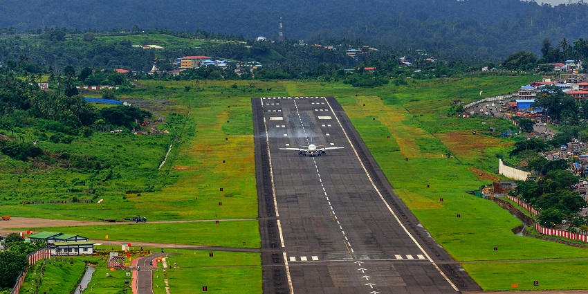 The regional airport near Kortrijk, serving both leisure and business flights, Belgium.

