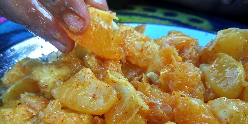 Simple, nourishing food that is easily available at the dhabas, tea stalls, and local eateries.