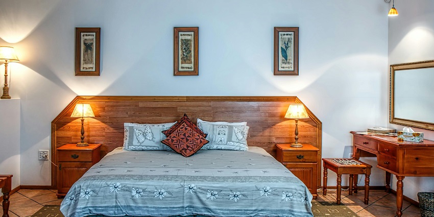 A view of a hotel room near the Lepcha Museum, for a comfortable stay in Kalimpong