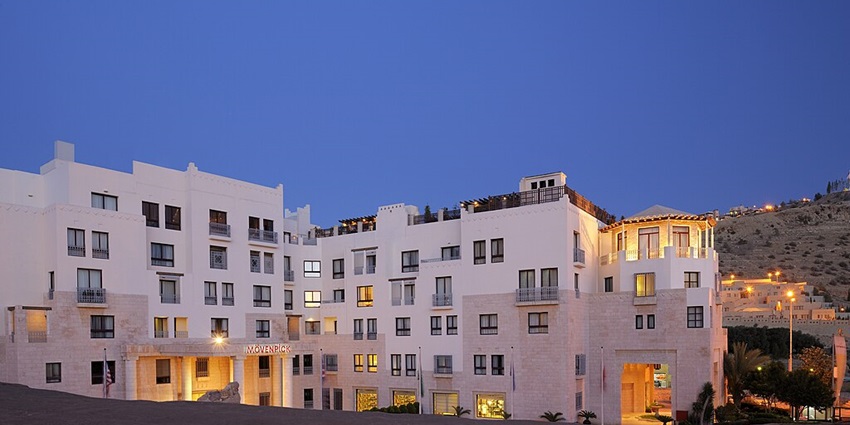 A view of Movenpick Resort Petra is a luxury stay option with all modern convenience.