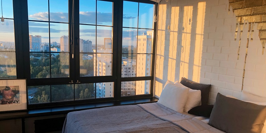 An image of a hotel room, one of the accommodations near White Sands National Park.