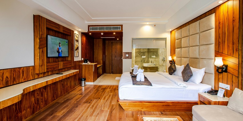 An image showcasing the type of hotel rooms available for visitors near the zoological park