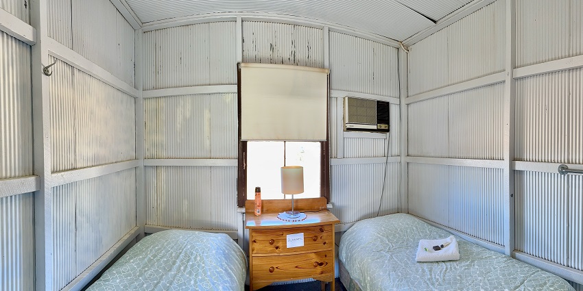 Comfortable accommodations with scenic views of the ocean are available.