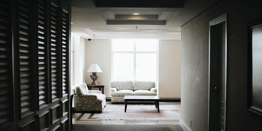 A glimpse of a hotel room, one of the accommodations near the island in Australia.