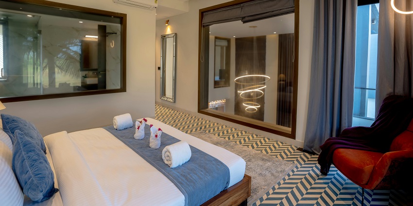 A glimpse of a hotel room, an accommodation near Archdiocesan Heritage Museum.