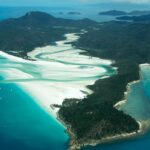 A beautiful view of Whitsunday Islands, located off the coast of Queensland, Australia.