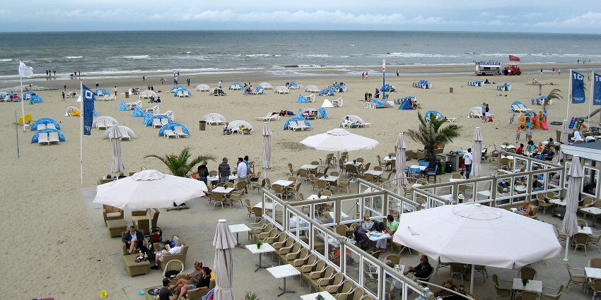 The beaches in the Netherlands are known for their sandy shores and vibrant atmosphere