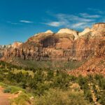 An image of the Kolob plateau in Zion National Park, a famous national park located in Utah