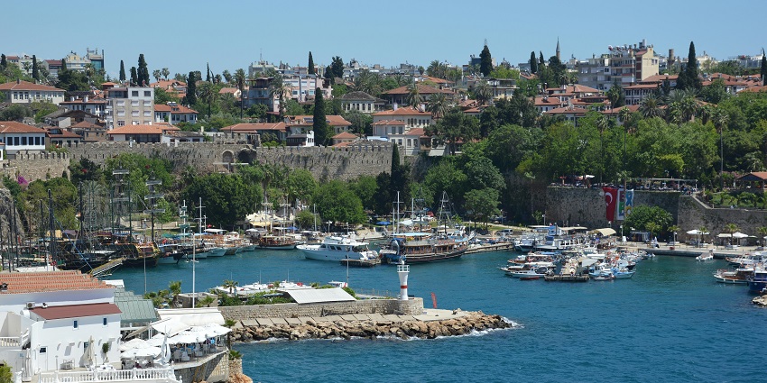 Things to do in Antalya include cruising through the Roman Harbor, which offers stunning coastal views.