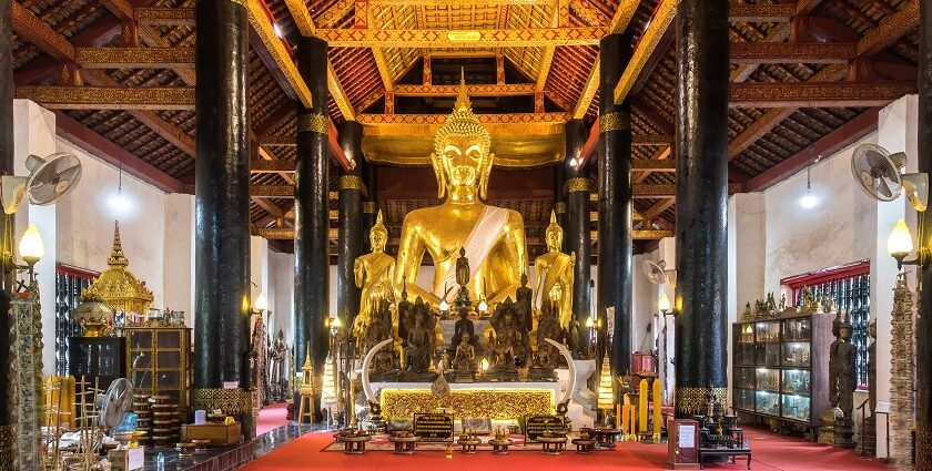 A picture of Buddhist temples in Kolkata showcasing their cultural significance.