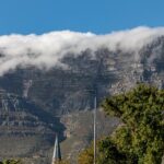 Beautiful view of Table Mountain National Park, South Africa.