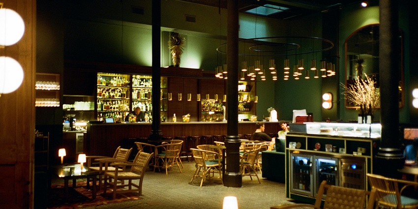 An image showing a beer dispenser, reminiscent of the stylish setup at 37 Dawson Street, Dublin.