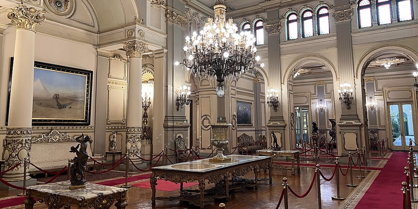 inside view of an Abdeen Palace Museum - one of the best places to visit