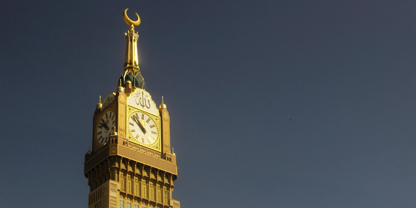 The iconic clock tower is among the best tourist places in Makkah near Masjid al-Haram in Mecca.