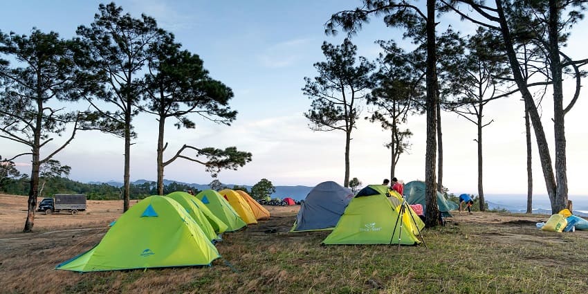 An image of Acadia National Park, a famous camping spot in Maine for travellers to visit.