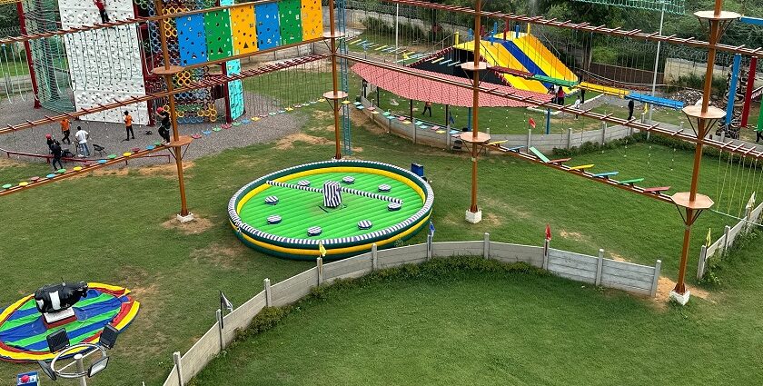 Adventure Park Morni Hills offers endless thrills amidst serene landscapes.