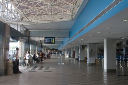 An image showing a view of the Nadi International Airport, a major airport in Fiji