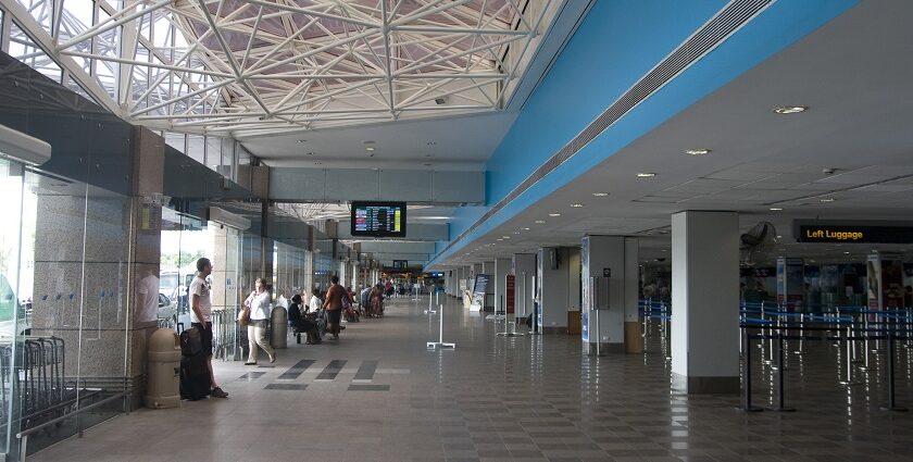 An image showing a view of the Nadi International Airport, a major airport in Fiji