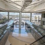 An image of the interior of Orlando International Airport, a major airport in Orlando.