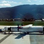 This is one of the airports in Serbia in the picture the top view shot is taken.