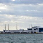 An image of the Billy Bishop Toronto City Airport, a major airport in Toronto.