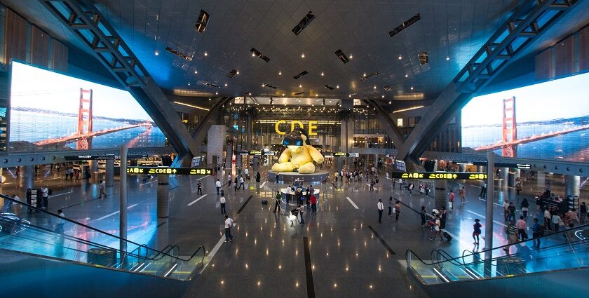 The airports in Qatar offer modern facilities, smooth transitions, and efficient global connections.