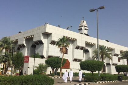 Aisha Mosque in Mecca Saudi Arabia, is known for their importance in Islamic pilgrimage.