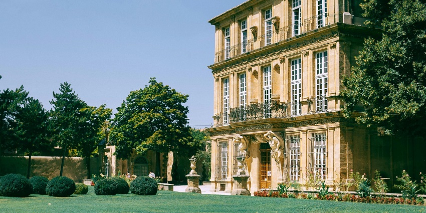 Aix-en-Provence, a place to visit in France in January, boasts peaceful streets for all.
