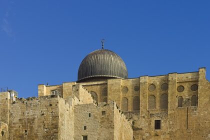 Al Aqsa Mosque with historical architecture and spiritual significance