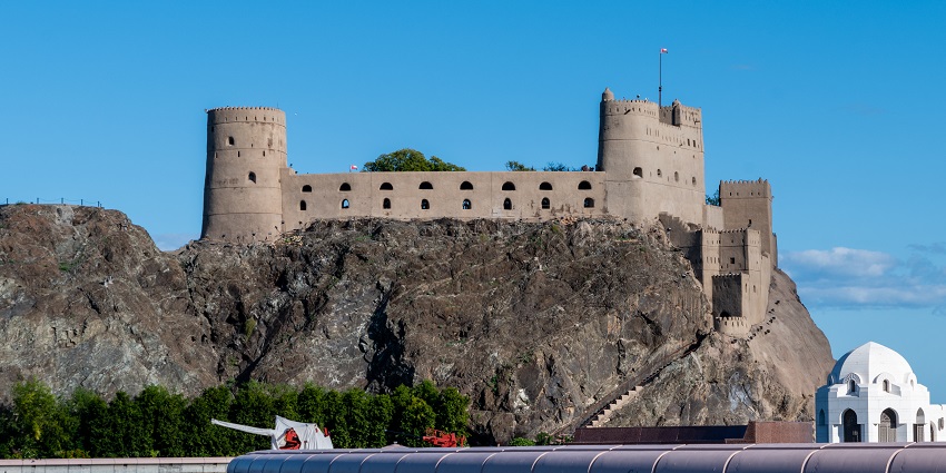 Historic Omani fort offering stunning views and cultural significance.