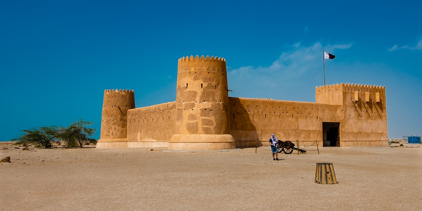 Historic fort and UNESCO site with archaeological significance.