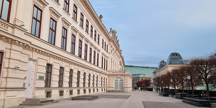 The Albertina is famous for its art collections and beautiful architecture.