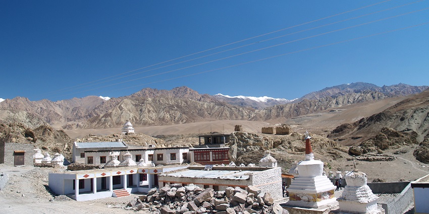 Ancient monastery housing exquisite Indo-Tibetan murals and artefacts