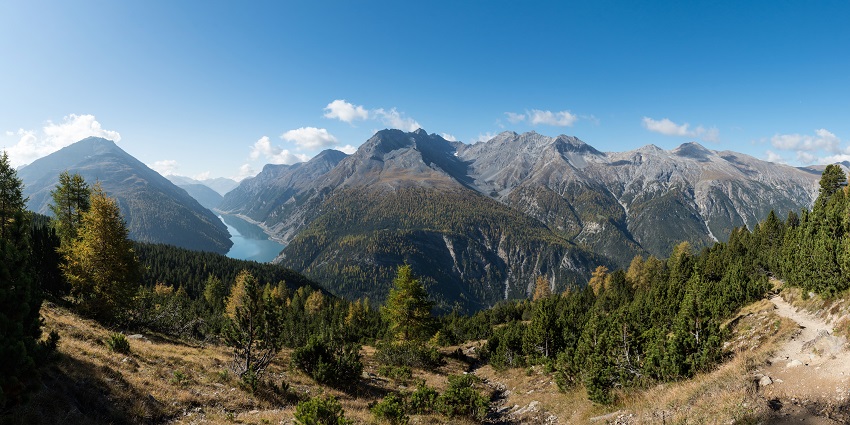 Capturing the stunning views of Alp Trupchun.