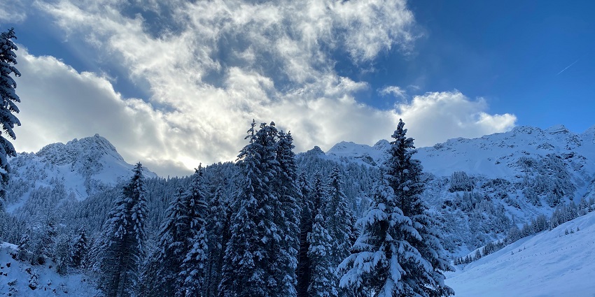 An image of a village, which is one of the best places to visit in Austria in December.