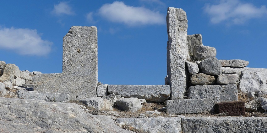 Remains from the Hellenistic, Roman, and Byzantine periods can be found at Ancient Thera.