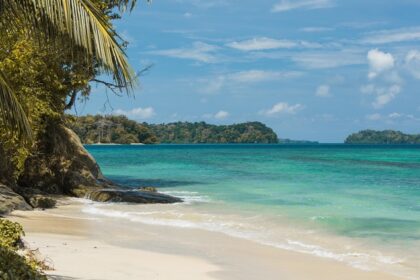 Pristine water near a beach in Andaman Islands, a coastal paradise off the eastern coast of India