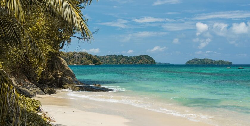 Pristine water near a beach in Andaman Islands, a coastal paradise off the eastern coast of India