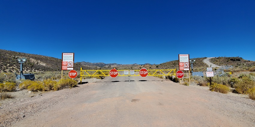 Secretive military base linked to UFO and alien lore.