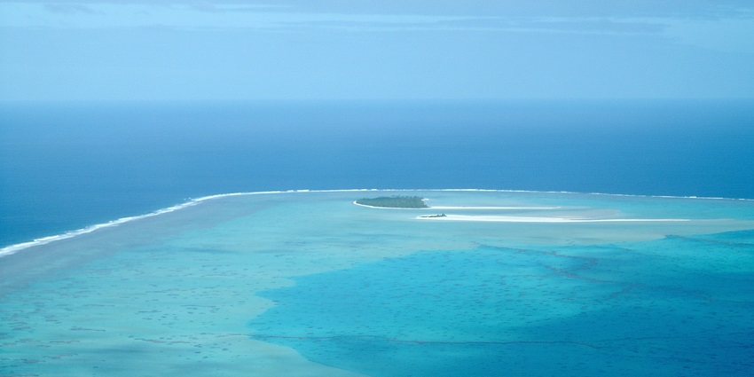 Marine reserve in Rarotonga, perfect for snorkelling and diving.