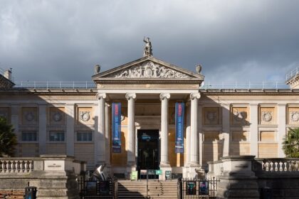 An image of the Ashmolean Museum, a famous tourist destination in Oxford