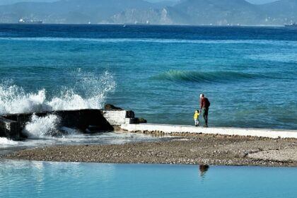 feel the serenity in the air and soothing vibes enveloping you at Athens beaches