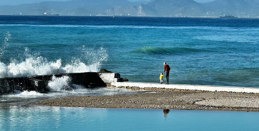 feel the serenity in the air and soothing vibes enveloping you at Athens beaches