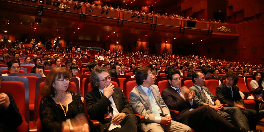 The Cairo Opera House, which hosts the annually held Cairo International Film Festival.
