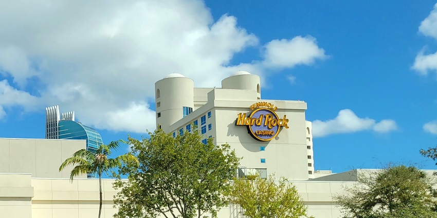 Snapshot of the hotel and the casino one of the best places for parties in Florida